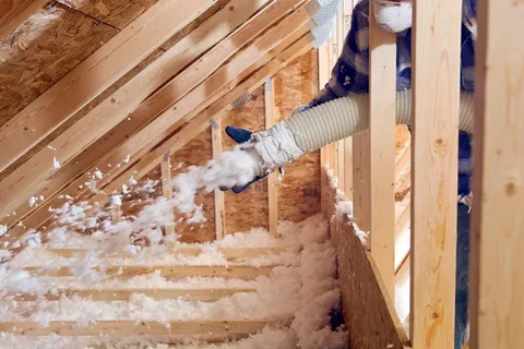 blown-in attic insulation services