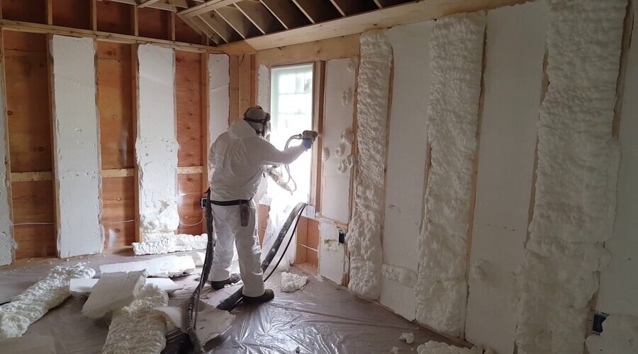 spray foam insulation