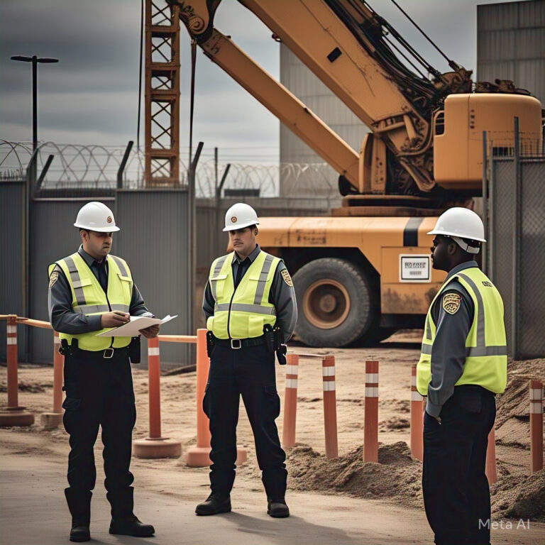 The Critical Role of Security Guards in Ensuring Construction Site Safety