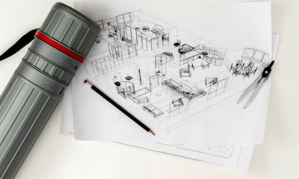 Modern infrastructure planning with BIM software and GA drawings integration for efficient, sustainable project development.