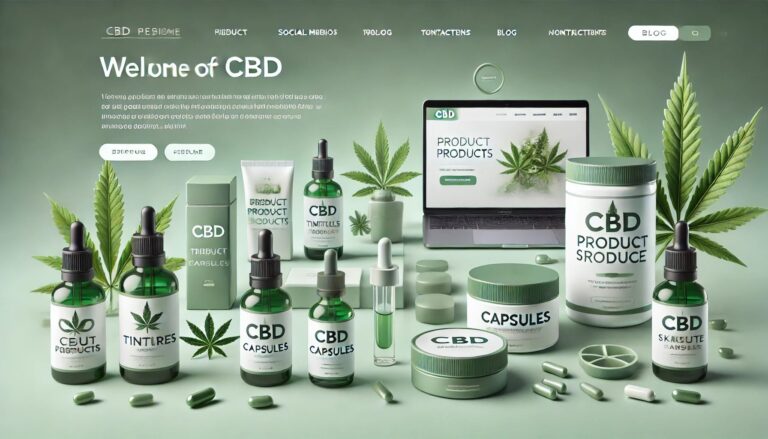 CBD website design