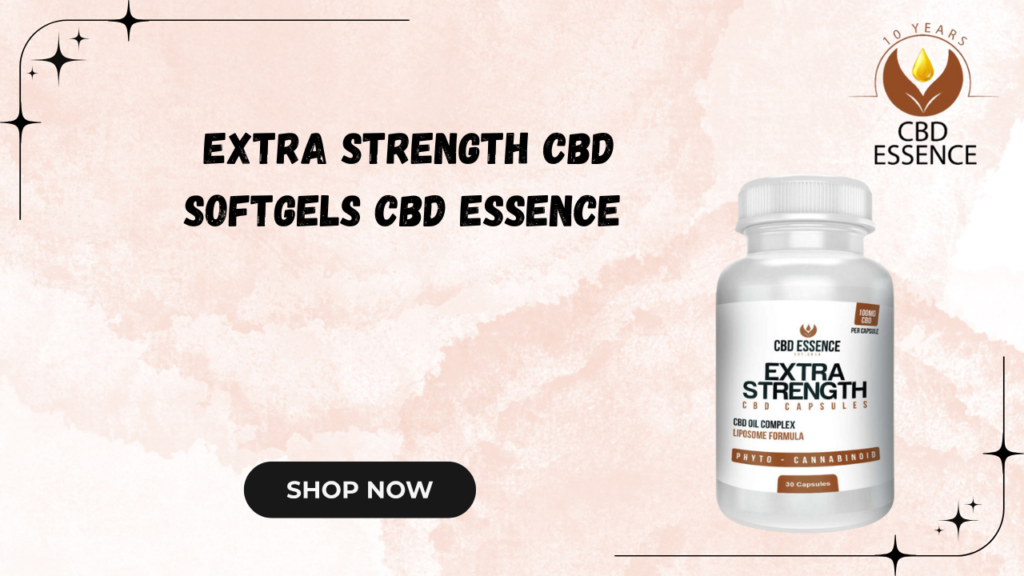 Extra Strength CBD Softgels