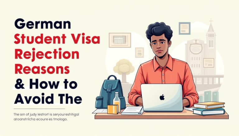 german study visa rejection