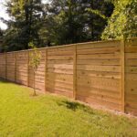 shadow box wood fence​