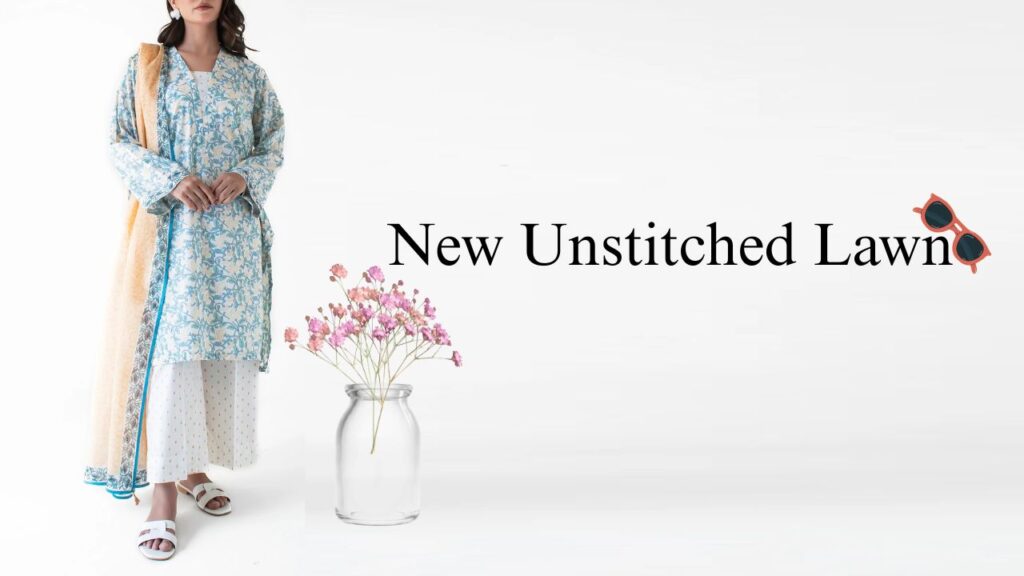 Best Unstitched lawn online in Pakistan