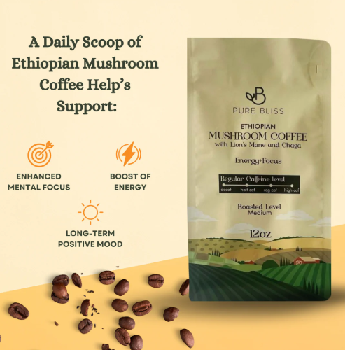 Pure Bliss Mushroom Coffee