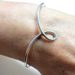 Reversible Teardrop Awareness Bangle