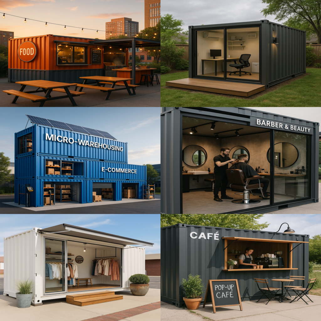 Small Businesses in Houston Are Using Shipping Containers