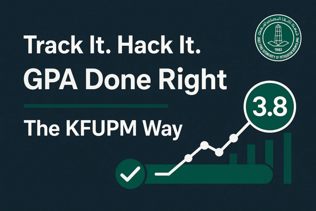 Track It. Hack It. GPA Done Right – The KFUPM Way