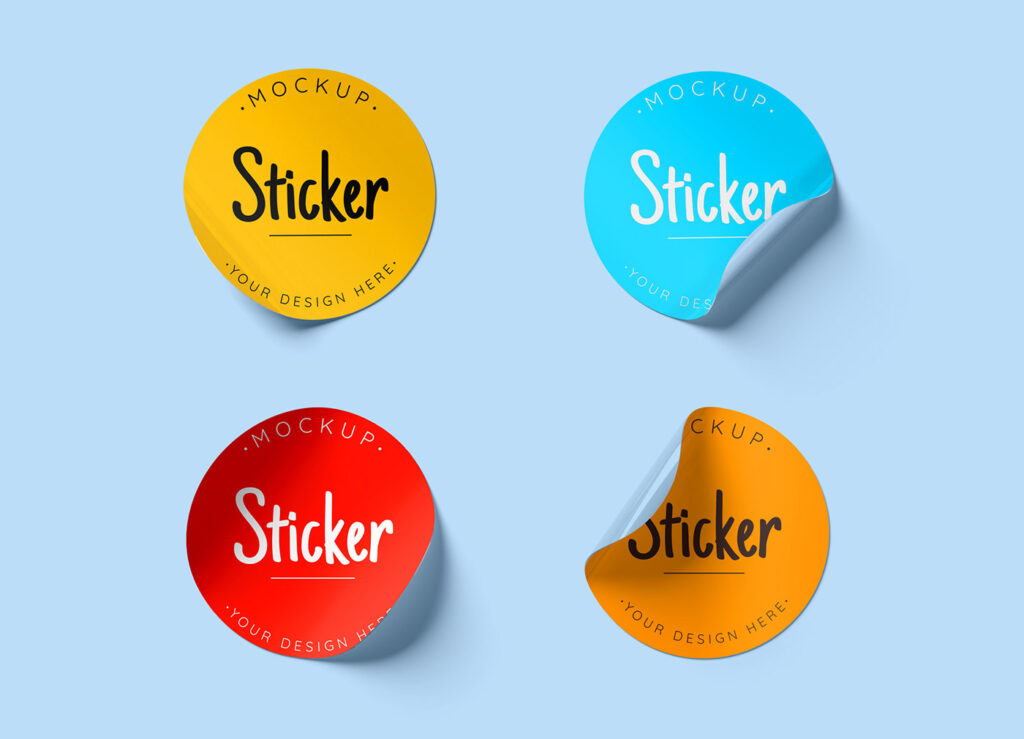 round stickers