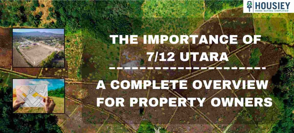 improtance of 7/12 utara