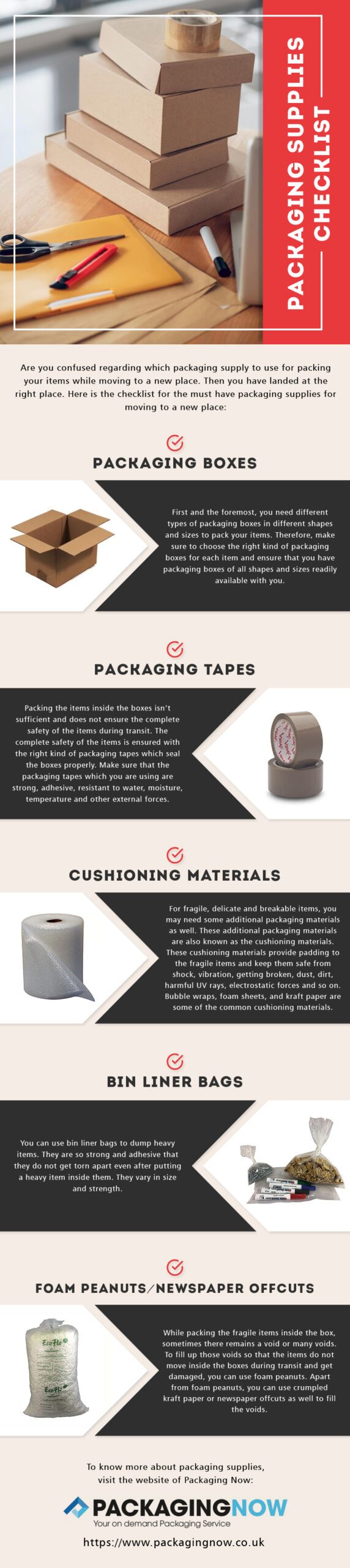 packaging supplies