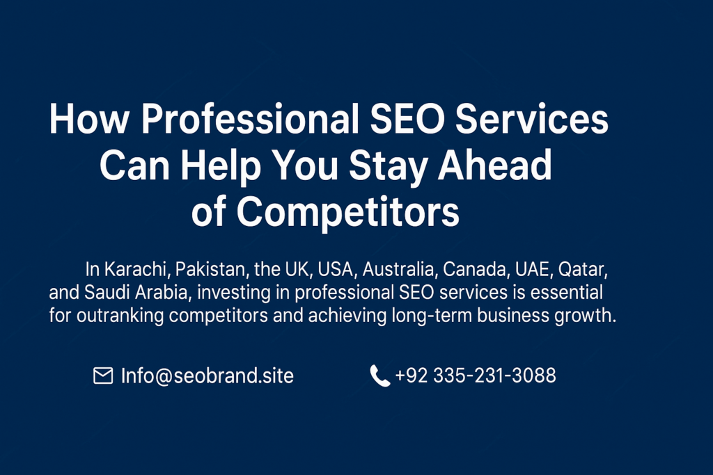 professional seo services
