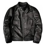 leather jacket men
