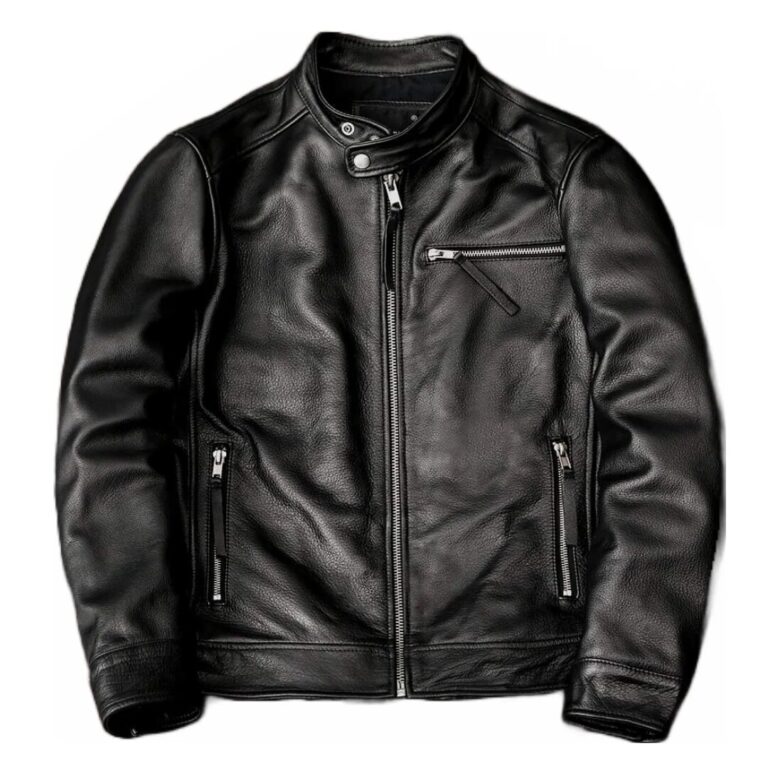 leather jacket men