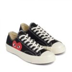 CDG Big Heart Low Top Shoes 1