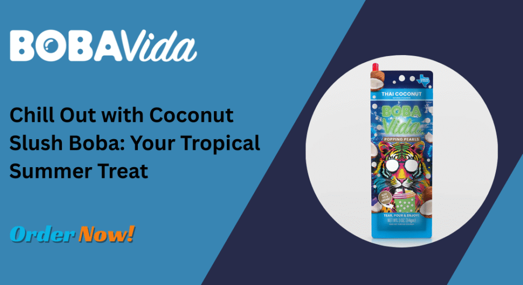 Coconut Slush Boba