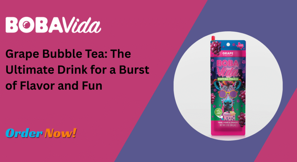 Grape Bubble Tea