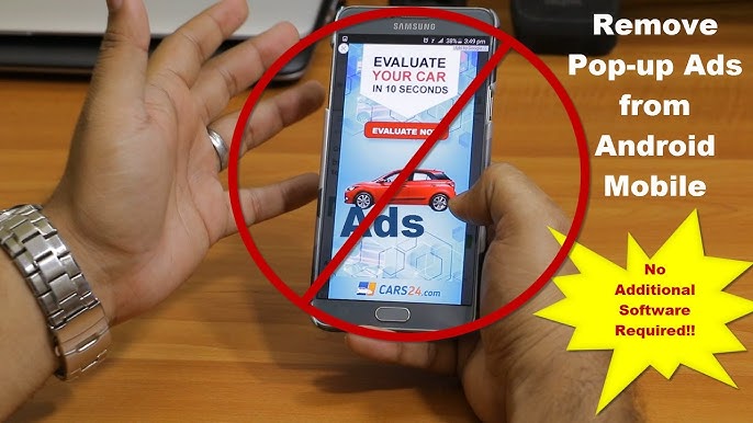 How Do I Remove Full Screen Pop Up Adds/Malware On Android?