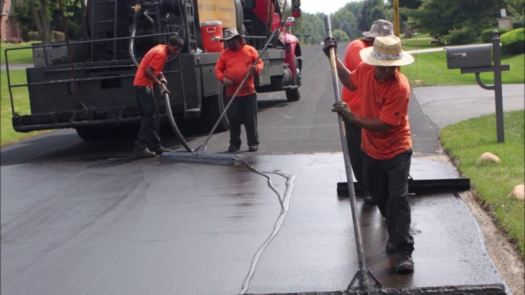 Ponca City asphalt sealcoating services