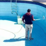 Swimming pool repair service