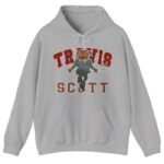 Travis Scott Hoodie - Rage Academy Gray