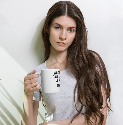 White Glossy Ceramic Mug