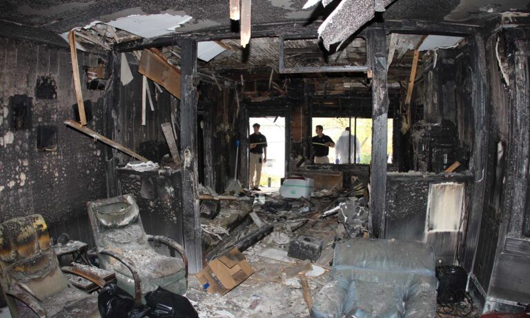 fire damage restoration service