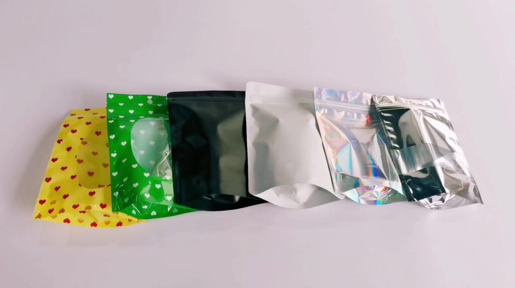 custom die cut mylar bags