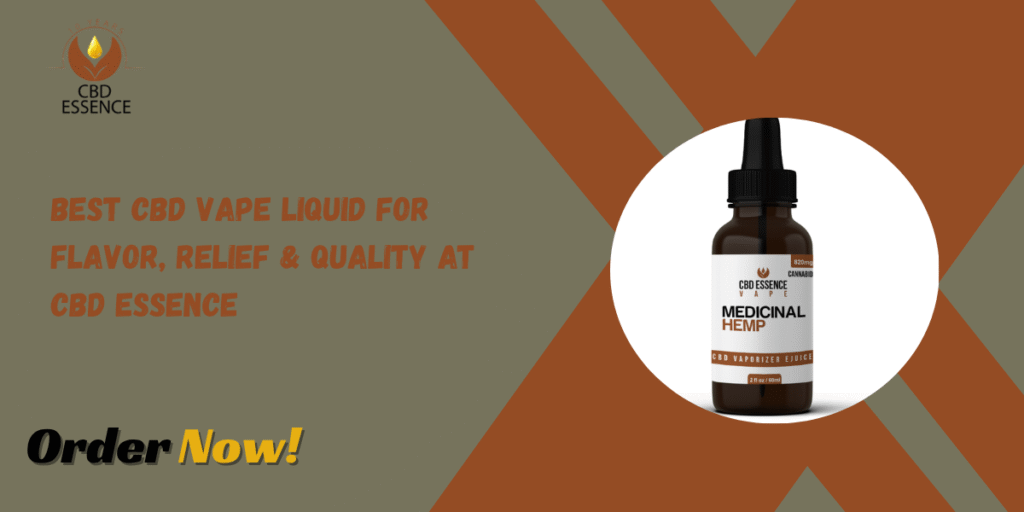 Best CBD Vape Liquid