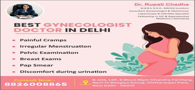 Best Gynecologist Doctor in Delhi