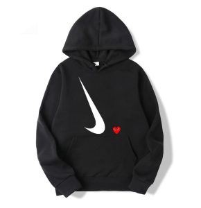 Commes des garcons Hoodie Designed for Comfort and Movement
