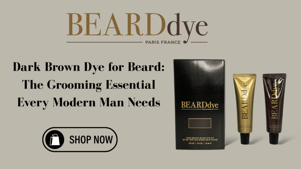 Dark Brown Dye for Beard