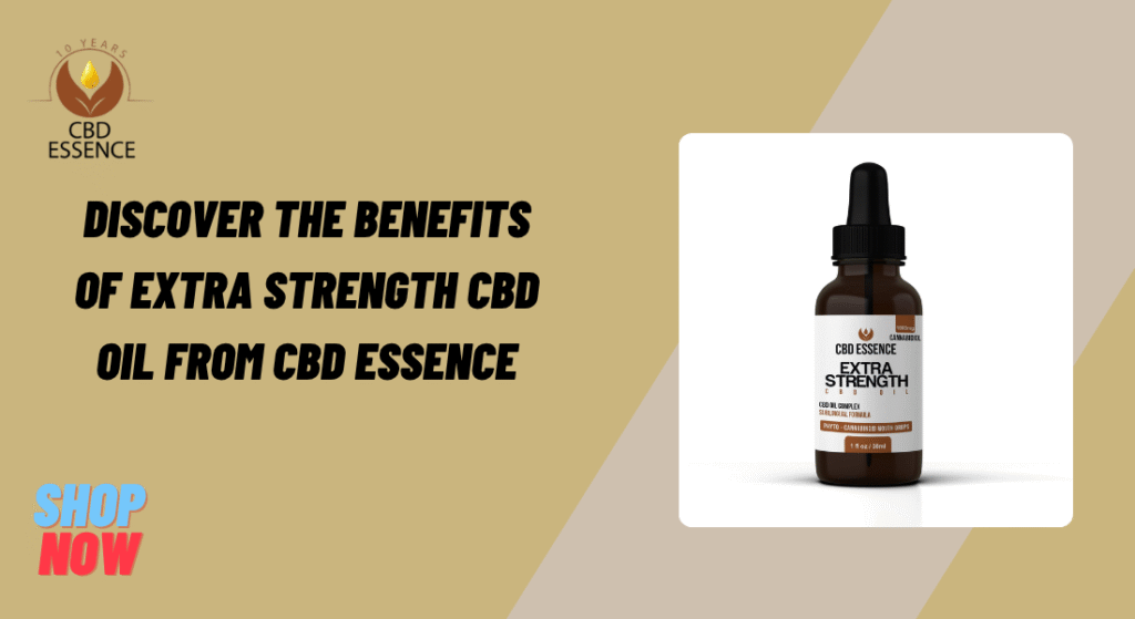Extra Strength CBD Oil