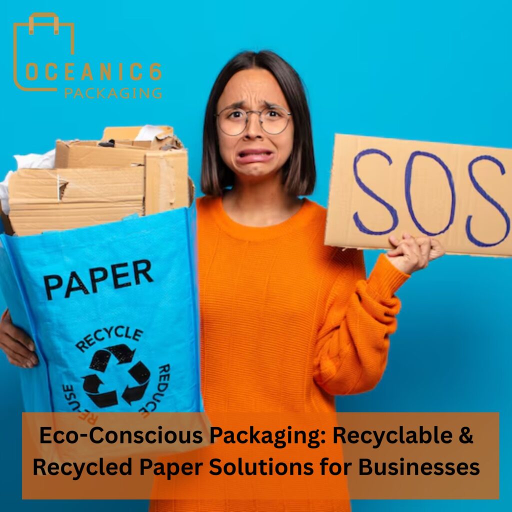 Eco-Conscious Packaging Recyclable & Recycled Paper Solutions for Businesses
