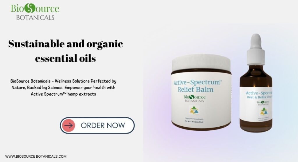 sustainable natural ingredient sourcing
