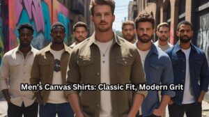 Men's Canvas Shirts Classic Fit, Modern Grit