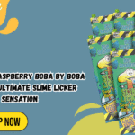 sour blue raspberry boba