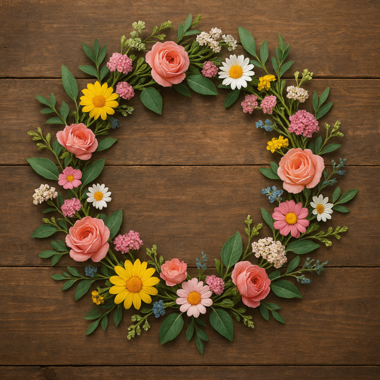 floral garland