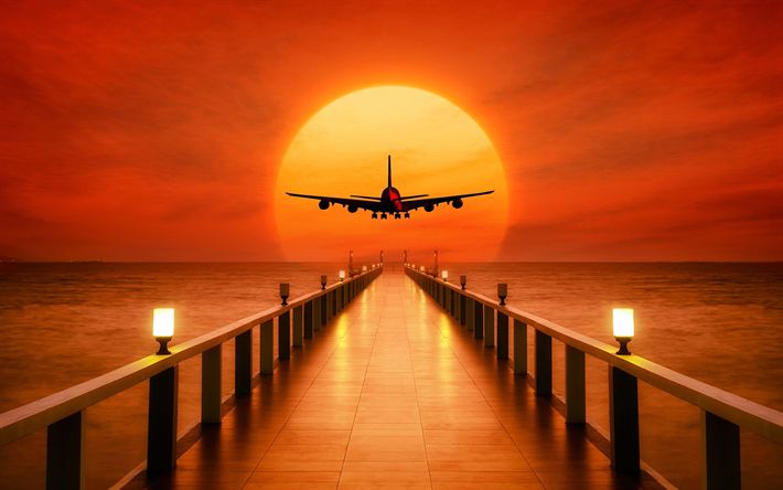 sunset image