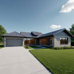 3D Exterior House Rendering Services
