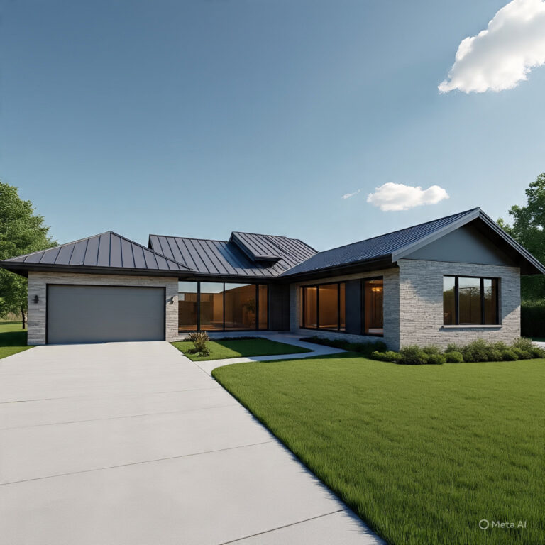 3D Exterior House Rendering Services