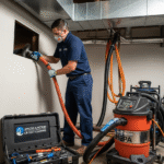 Negative Pressure Air Duct Cleaning