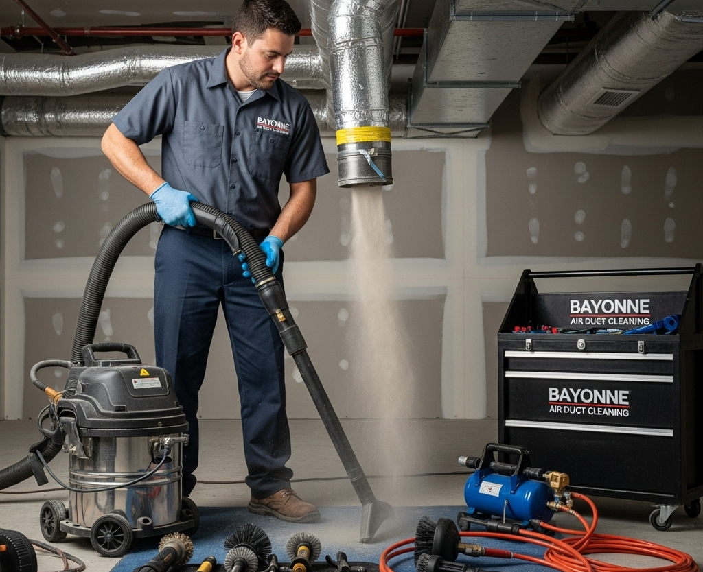 Negative Pressure Air Duct Cleaning