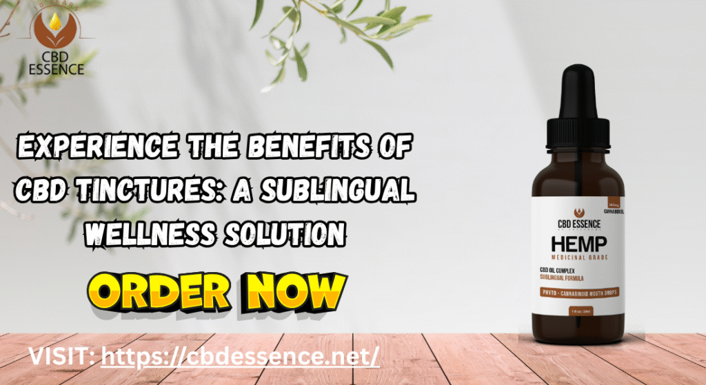 CBD tinctures