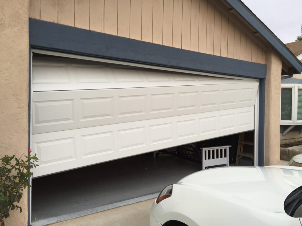 Garage Door Dents Repair