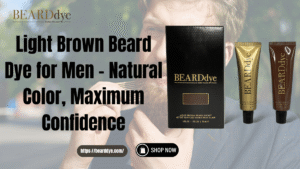 Light Brown Beard Dye for Men