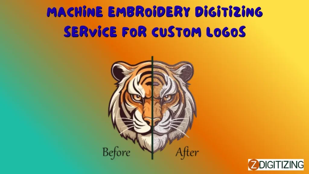 Machine Embroidery Digitizing Service for Custom Logos