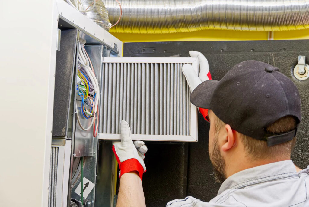 Negative Pressure Air Duct Cleaning