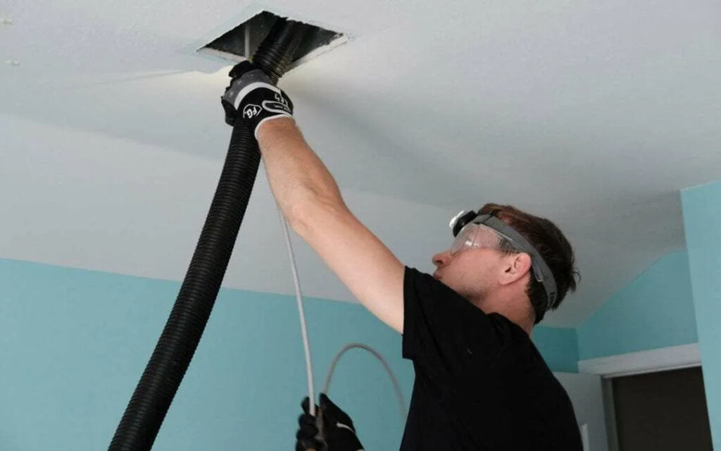 Negative Pressure Air Duct Cleaning